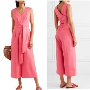 J. Crew Coral Sleeveless Jumpsuit